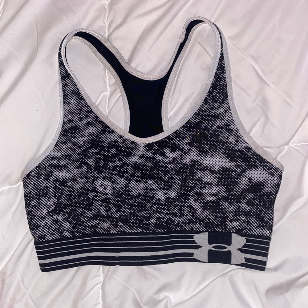Under Armour Reversible Crossback Print Sports bra